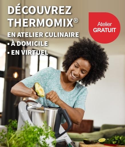 Découvrez Thermomix en participant à notre atelier en ligne